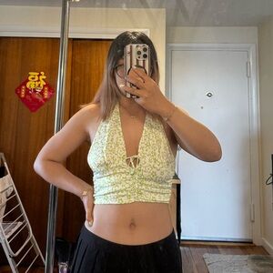 Cute halter tank top